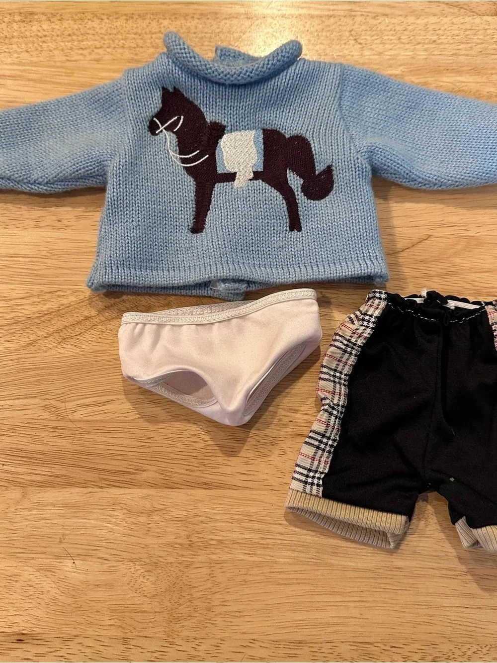 American Girl Summer McKinney with Handmade custom horse sweater 18 inches